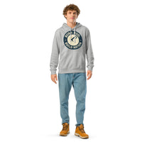 Burn Rod Build Nation Organic Hoodie - Sustainable Organic Design | Primary Mockup Front View