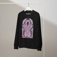 Voidwoven Gate Organic Gamer Sweatshirt | Verified Sustainable Streetwear - Sustainable Organic Design | Detailed Alternative View