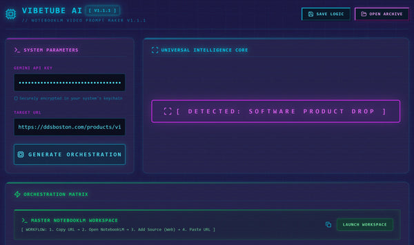 VibeTube AI Desktop App