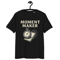 Moment Maker Organic Cotton T-Shirt | Sustainable Gamer Streetwear - Sustainable Organic Design | Detailed Alternative View