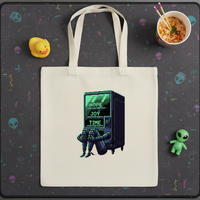 Hope Dispenser Pixel Art Tote - 100% GOTS Organic Cotton