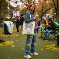 Conscious Corridor Organic Tote | Surreal Art & GOTS Certified