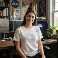 Apollo Schematic Tee | Organic Cotton NASA Shirt by Design Delight Studio