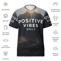 Limited Edition: Positive Vibes Only Premium Recycled Polyester Performance T-Shirt - Design Delight Studio