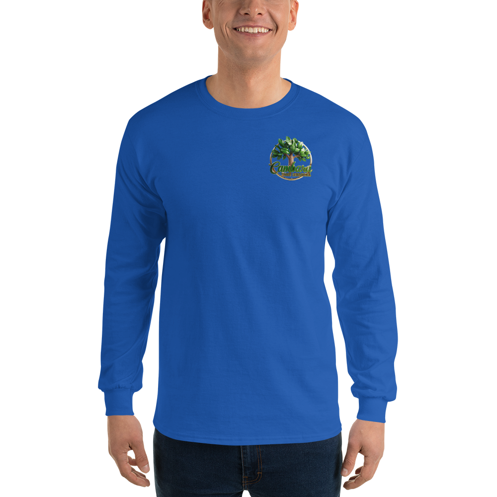 Custom Cambara Tree Services Long Sleeve Shirt – Premium Cotton, Eco-Friendly Print, Durable Workwear - Design Delight Studio