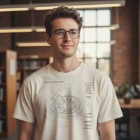 Apollo Schematic Tee | Organic Cotton NASA Shirt by Design Delight Studio