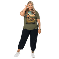 Rustic Ranch Life Tee - Organic Cotton Graphic T-Shirt - Design Delight Studio