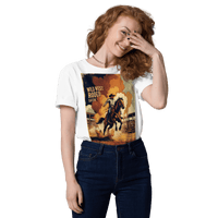Saddle Up in Style: Cowboy Renaissance Premium Organic Cotton Rodeo Tee - Design Delight Studio