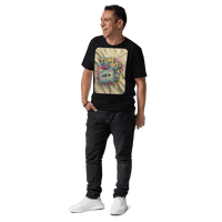 Tune into the 90s T-Shirt - Retro Cassette & Boombox Tee - Vintage Style - Design Delight Studio