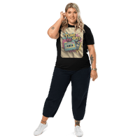 Tune into the 90s T-Shirt - Retro Cassette & Boombox Tee - Vintage Style - Design Delight Studio